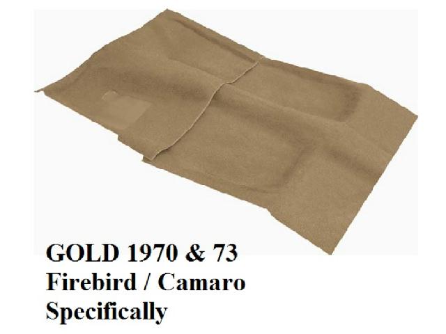 Carpet: 70 & 73 F - Gold molded correct
